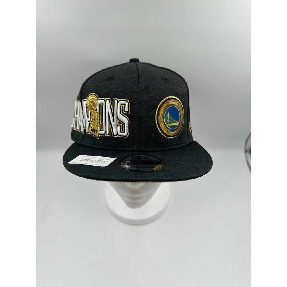 Golden State Warriors 9-FIFTY 2017 NBA Finals Champions New Era Hat Cap Logo 950 - Picture 2 of 6